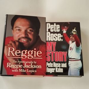 Reggie Jackson and Pete Rose stories book